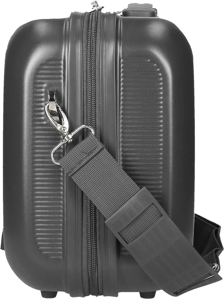 D&N Travel Line 2500 - Beautycase 24 cm grau, Grau
