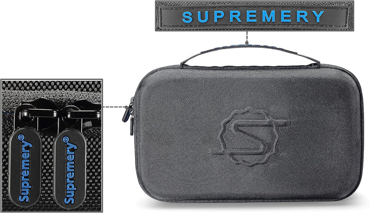 Supremery Tasche kompatibel mit Makita DMP180Z Akku Kompressor Case Zubehör kompakteTragetasche, Mak