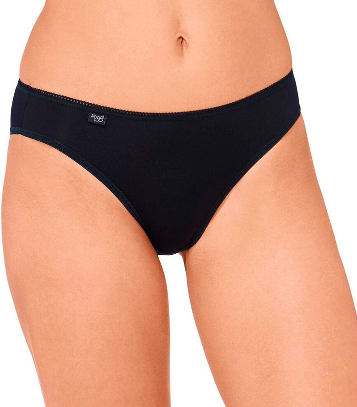 Sloggi - 24/7 Microfibre - Tai Slip - Spar-Pack 40 Schwarz, 40 Schwarz
