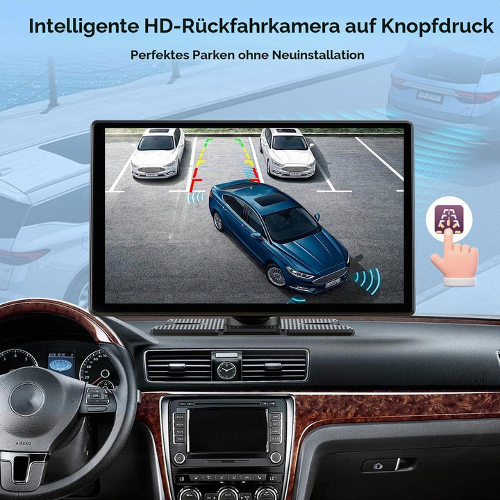 LAMTTO Wireless Carplay Display mit Net-Flix YouTube Tiktok 9 Zoll In-Cell Touchscreen CarPlay-Bilds