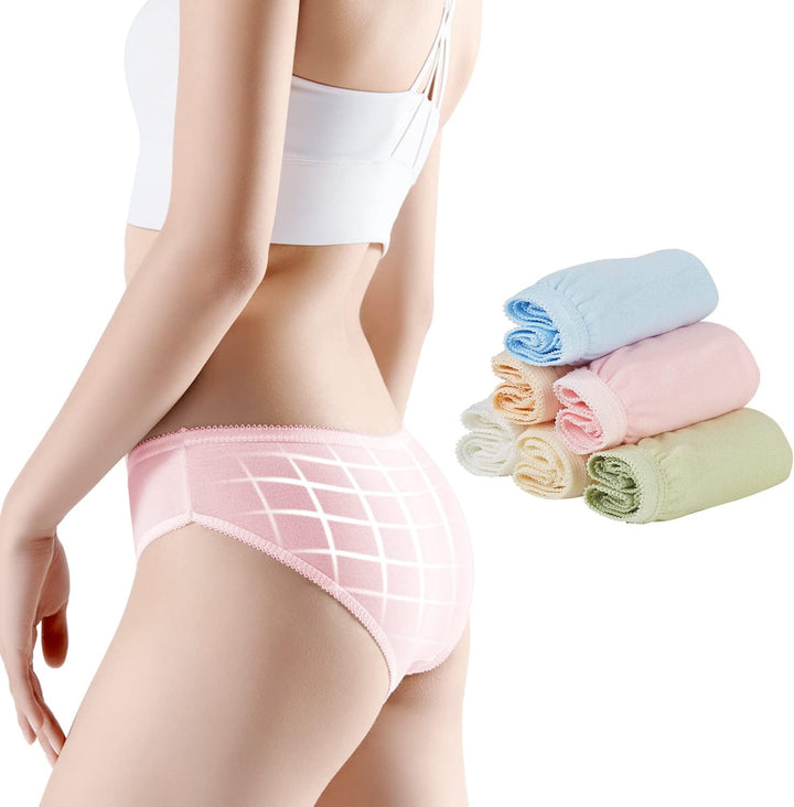 Travelcare Einwegunterwäsche für Damen Reisen Bunte Baumwollslips Individuell verpackte 100% Baumwol