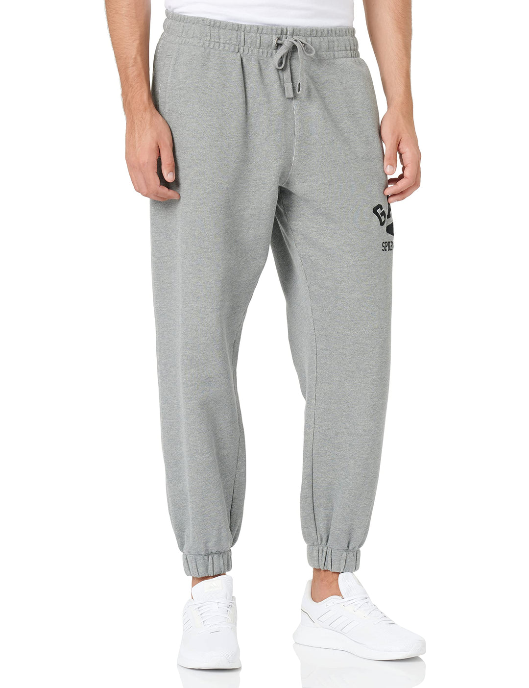 GANT Herren Freizeithose XL Grey Melange, XL Grey Melange