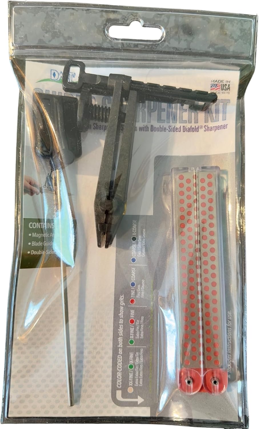 DMT Diafold magna-guide Kit in Fall, mehrfarbig, MAGKIT-EF Diafold Magna-Guide Schärfsystem Single,