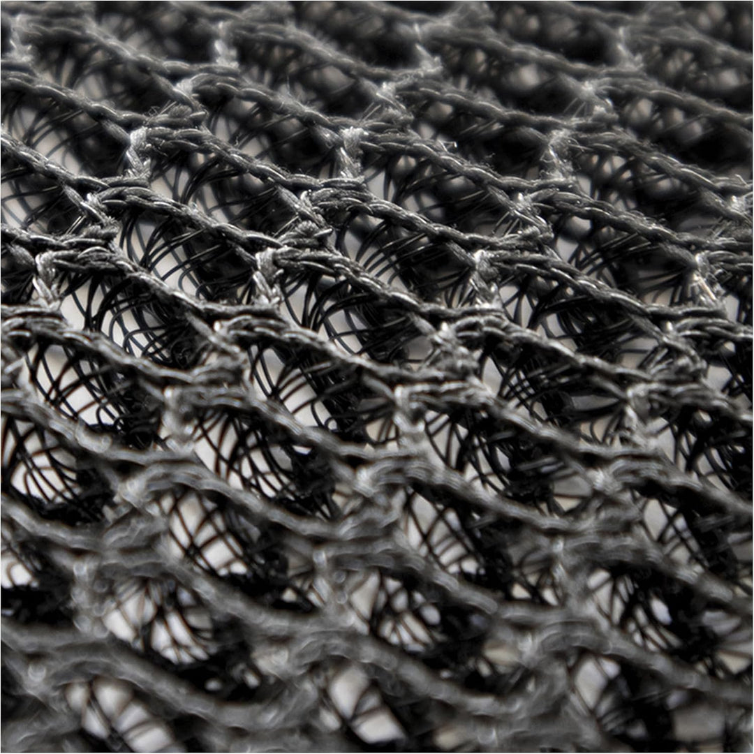 Matratzenunterlage Air Mesh, 90x200cm, Schwarz | Abstandsgewirke, 10mm Dicke, 410g/m², DHL Versand