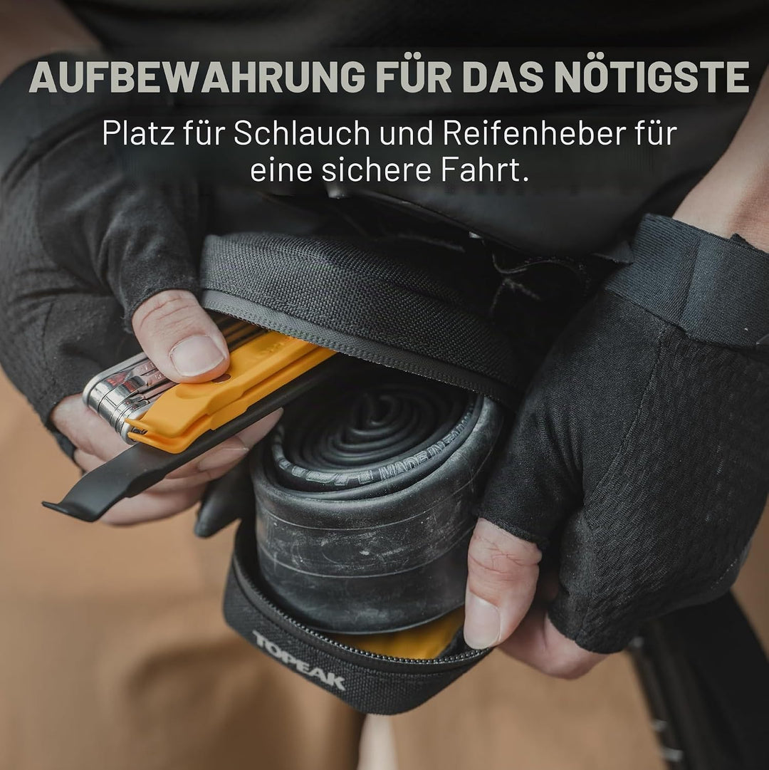 TOPEAK, Elementa, Satteltasche, Slim, schwarz, M M Schwarz, M Schwarz