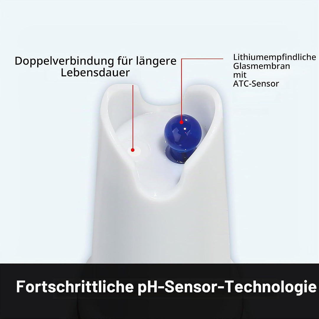 Apera Instruments PH60-Z Smart PH Messgerät (unterstützt durch die ZenTest Mobile App), AI3711