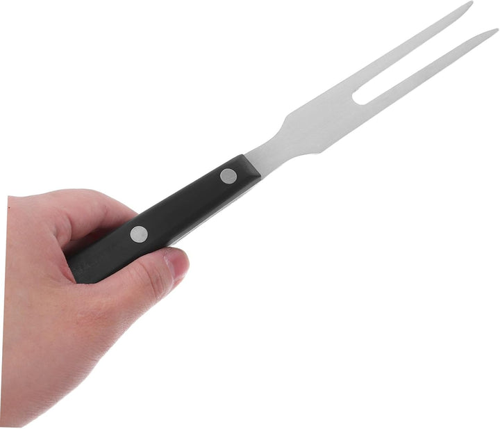 Garneck 2stücke Edelstahl Fleischgabel Mit Hitzebeständigem Holzgriff Grosse Grillgabel Für Outdoor-