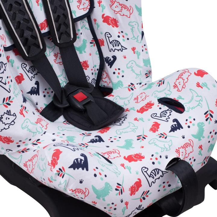 JYOKO Kids Bezug für Autositz kompatibel mit Axkid (Dino Party, Axkid Minikid Kidzone Duofix) Axkid