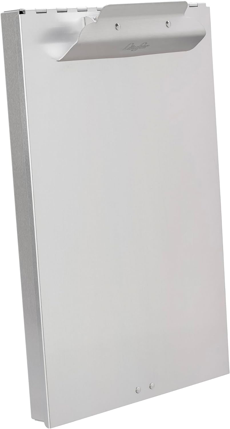 Läufer 31017 Formularhalter mit Box, Aluminium