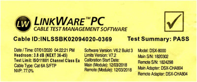 InLine 76820S Patchkabel, S/FTP (PiMf), Cat.6A, 500MHz, halogenfrei, Kupfer, schwarz, 20m