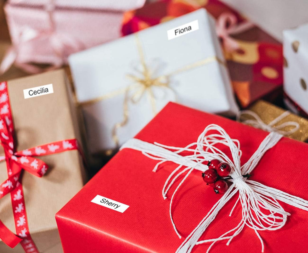 15x Kompatible für Dymo Letratag Etikettenband Papier 12mm x 4m, Kompatibel mit Dymo Letratag Schrif