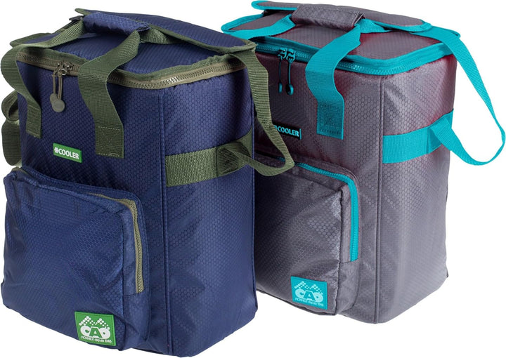 Cao Camping Kühltasche aus Stoff 16 l Blau - blau, 16 l Blau - blau