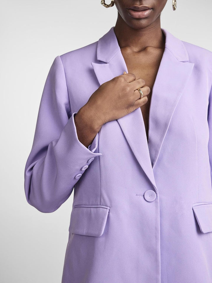 YAS Damen Yasbluris Ls Blazer Noos Blazer S Bougainvillea, S Bougainvillea