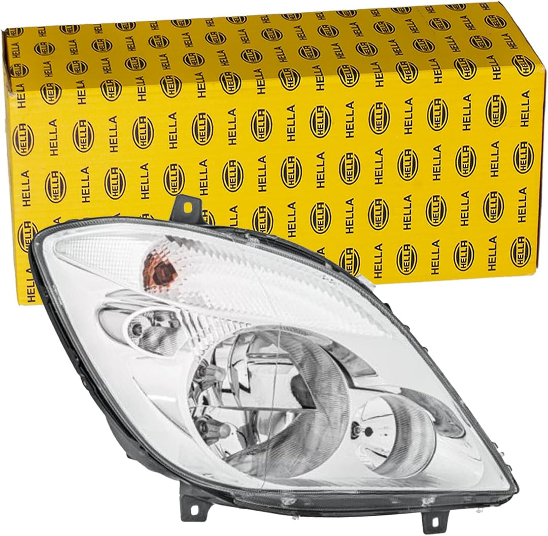 HELLA 1EB 247 012-061 FF/Halogen-Hauptscheinwerfer - rechts - für u.a. Mercedes-Benz Sprinter 3,5-T