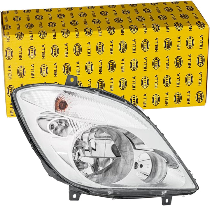 HELLA 1EB 247 012-061 FF/Halogen-Hauptscheinwerfer - rechts - für u.a. Mercedes-Benz Sprinter 3,5-T