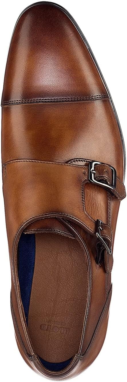 LLOYD Herren Slipper Mailand, Männer Businessschuhe,lose Einlage,Normalweit 38 EU Cognac, 38 EU Cogn