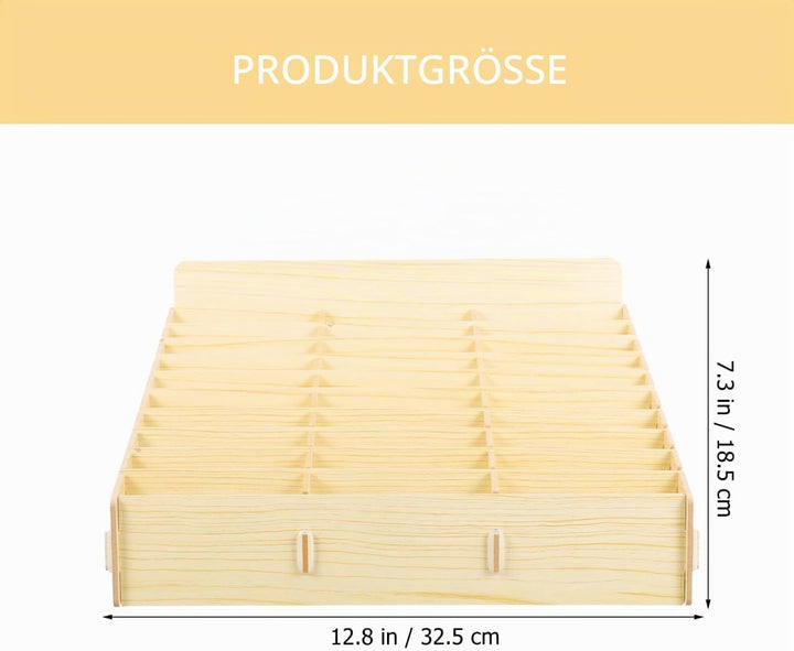 Operitacx Holz Handy Aufbewahrungsbox Mit 30 Fächern Mobile Phone Storage Box Für Klassenzimmer Und