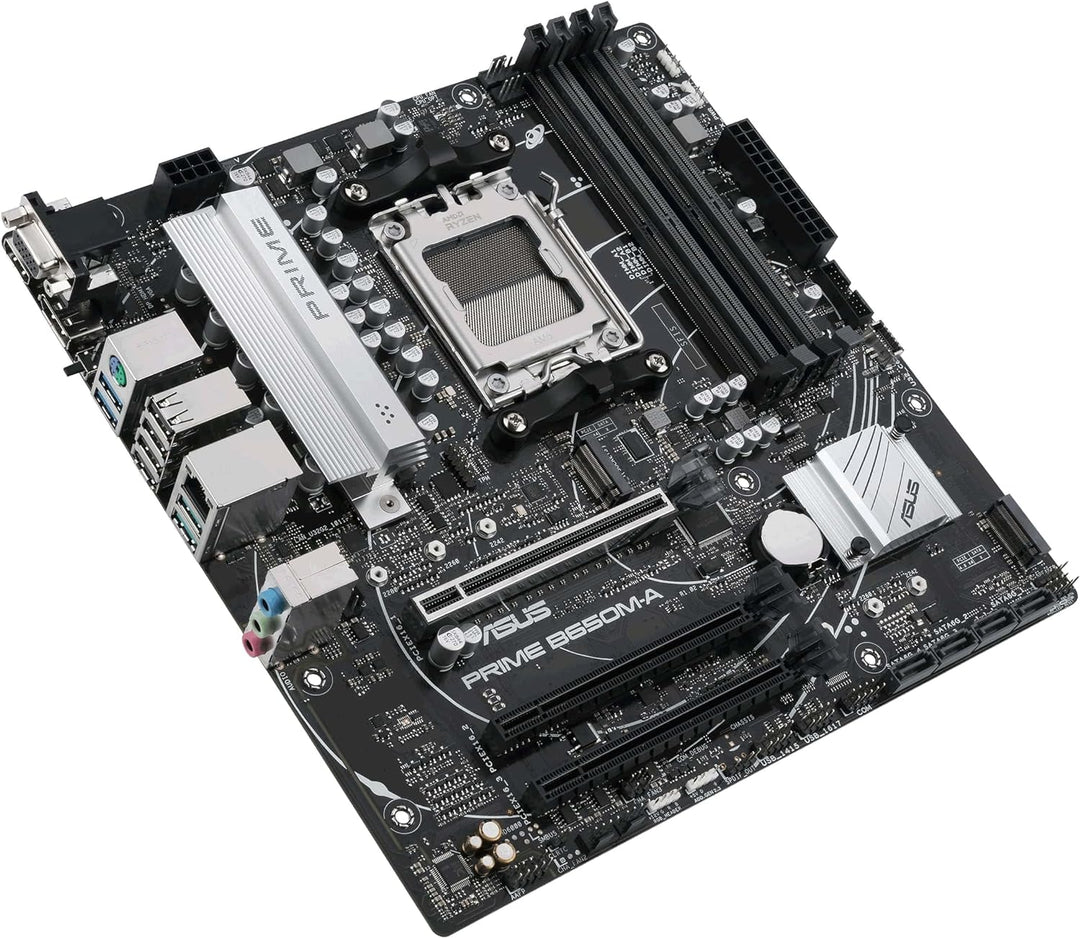 ASUS Prime B650M-A CSM Mainboard Sockel AMD AM5 (Ryzen 7000, micro-ATX, DDR5 Speicher, PCIe 5.0, WiF