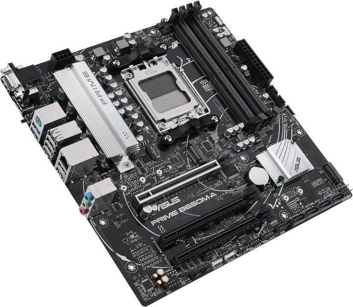 ASUS Prime B650M-A CSM Mainboard Sockel AMD AM5 (Ryzen 7000, micro-ATX, DDR5 Speicher, PCIe 5.0, WiF