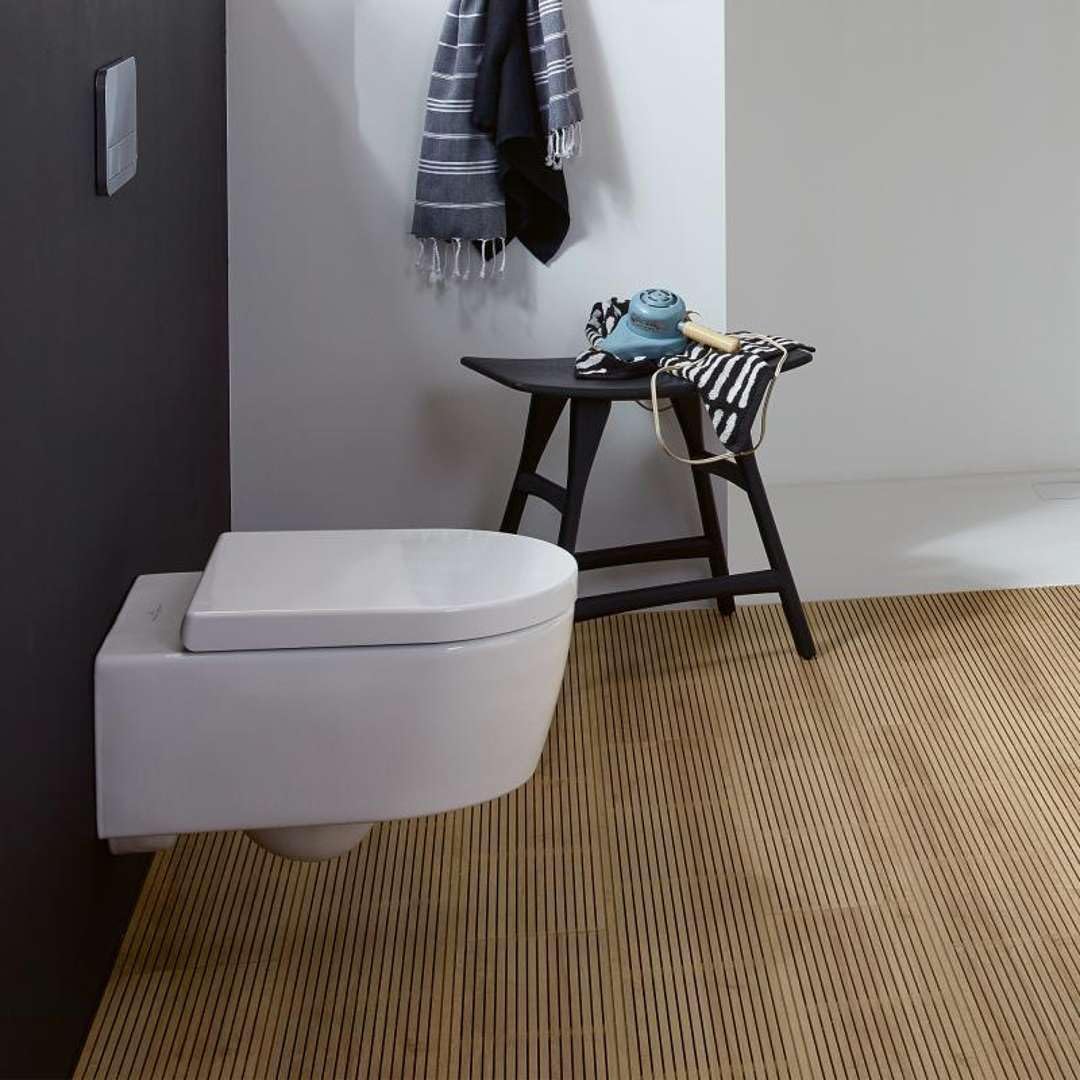 V&B Combi-Pack Avento C-plus DirektFlush + WC Sitz Softclose + QR weiss