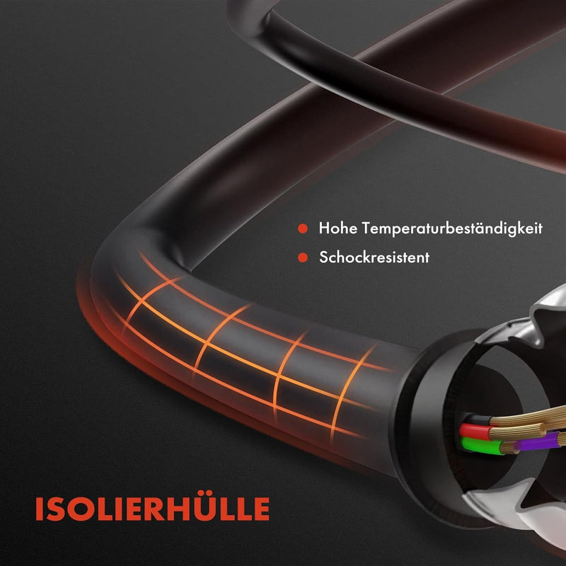 Lambdasonde Regelsonde vor dem Kat für S40 II MS V50 MW 1.6L-2.4L 2004-2012 VE381383