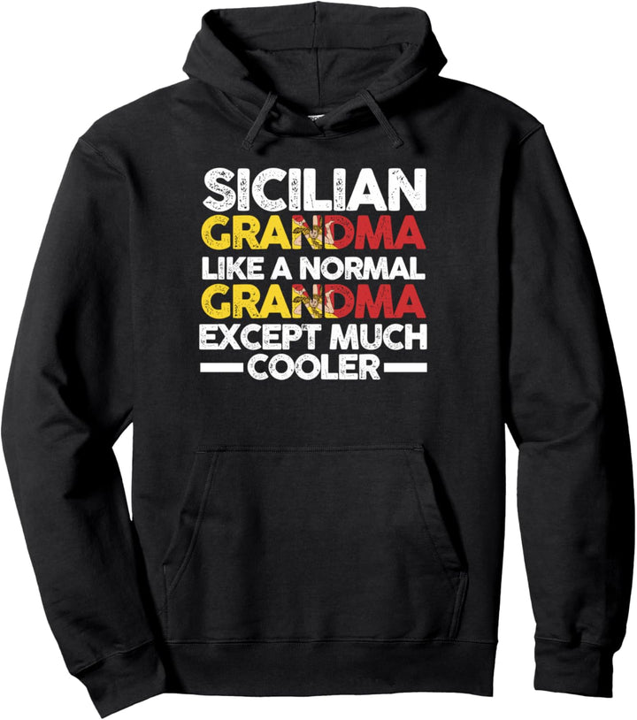 Sizilianische Oma Sizilien Pullover Hoodie