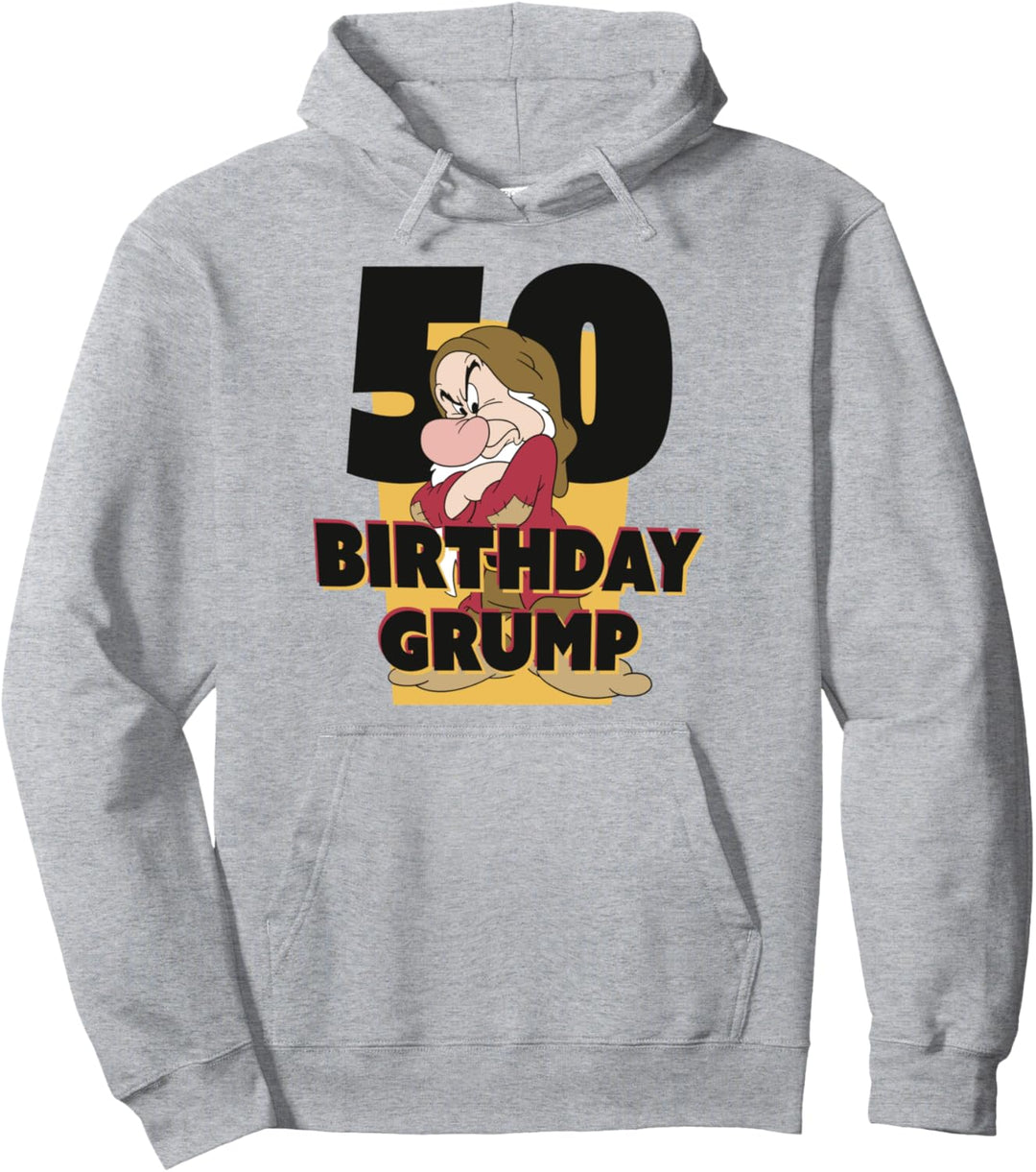 Disney Snow White Grumpy Fiftieth Birthday Grump Pullover Hoodie