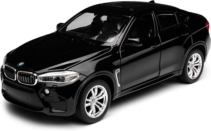 B-M-W X6 M F16 SUV Schwarz 2. Generation Ab 2014 1/24 Rastar Modell Auto mit individiuellem Wunschke