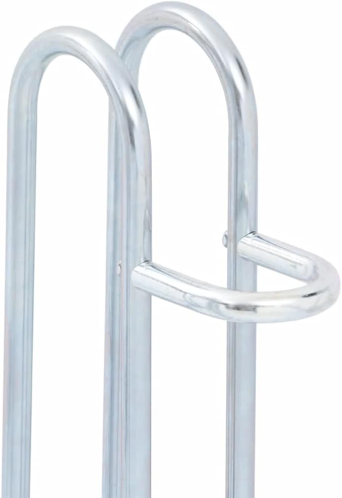vidaXL Fahrradständer, Aufstellständer für 4 Fahrräder, Radständer Freistehend, Mehrfachständer Bode