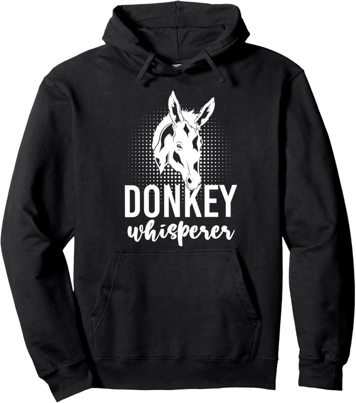 Bauernhof Tier Esel Bauer Esel Flüsterer Lustiges Esel Pullover Hoodie