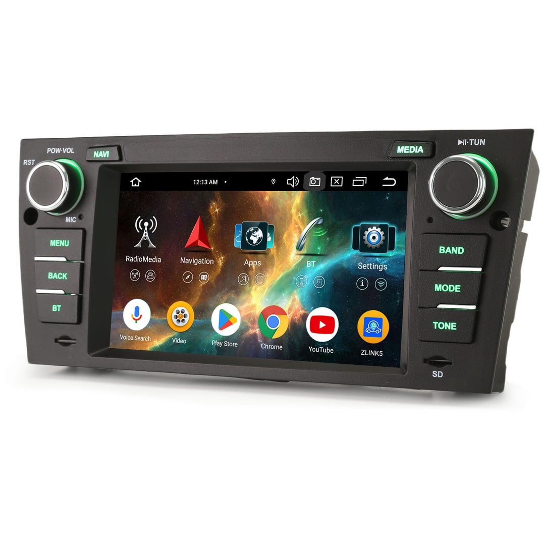 Acht-Kern 4GB+64GB Android 14 DAB+ Autoradio Für BMW 3er E90 E91 E92 E93 M3 mit Navigation GPS Unter