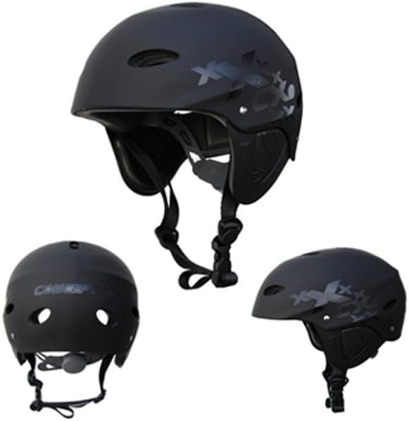 Concept X Kite + Surf Helm CX Pro Wassersporthelm White/Schwarz/Carbon (schwarz, XS)