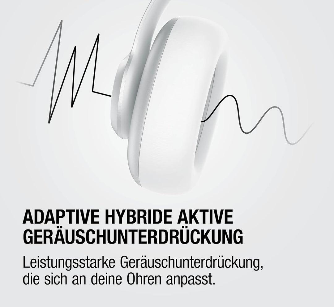 Fresh 'n Rebel Clam Ace 2, ANC-Kopfhörer, Hybrid Active Noise Cancelling, Ambient-Sound-Modus, Multi