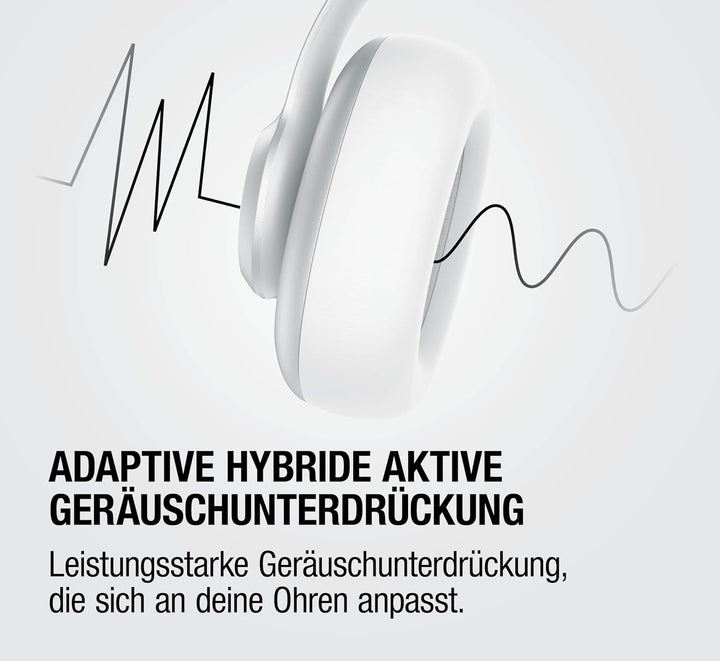 Fresh 'n Rebel Clam Ace 2, ANC-Kopfhörer, Hybrid Active Noise Cancelling, Ambient-Sound-Modus, Multi