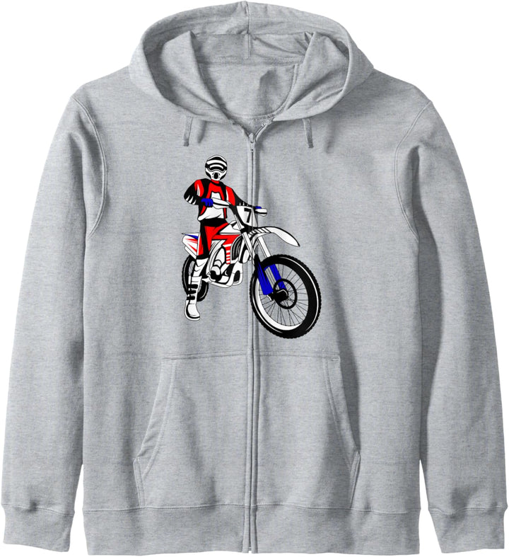 Motocross Enduro Supermoto Bike Dirt Bike Kinder Jungen Kapuzenjacke