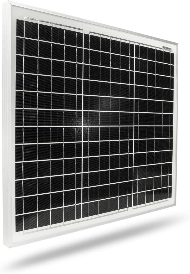Solarmodule Monokristallin Solarpanel Solarzelle Photovoltaik Solar PV Mono, Wattzahl:5W 5W 12V, 5W