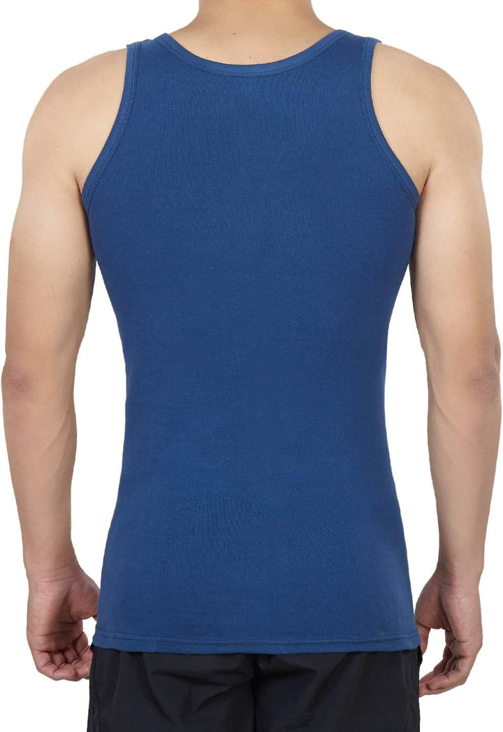 NUOZA 3/5er Pack Tanktops Viele Farben 100% Hochwertige Baumwolle Schrumpft Nicht Verblasst Nicht Un