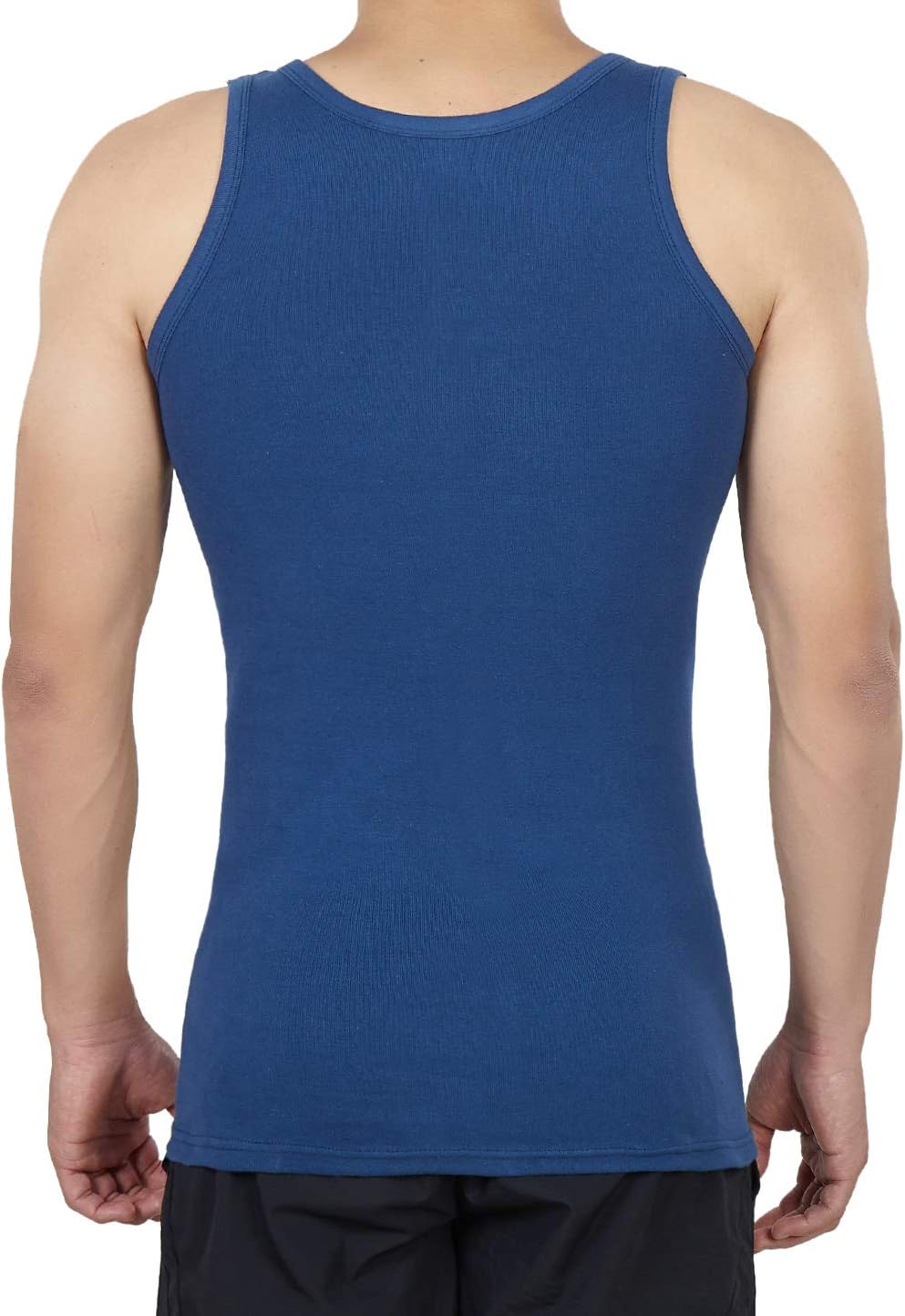 NUOZA 3/5er Pack Unterhemd Herren Tank Top Viele Farben 100% Hochwertige Baumwolle Schrumpft Nicht V