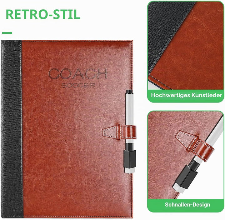 Sports Premium Magnet, Magnetisches Whiteboard, Magnettafel Playbook Trainingshilfen für Fussballtra