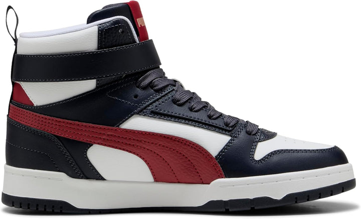 PUMA Unisex Rbd Game Sneaker 42 EU New Navy Dark Crimson Puma White, 42 EU New Navy Dark Crimson Pum