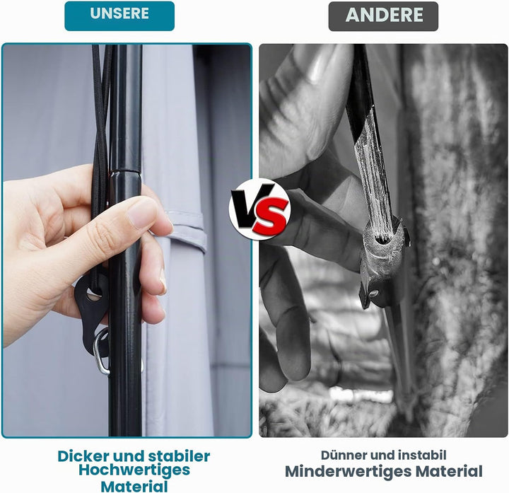 UNP Camping Duschzelt, Outdoor-Camping, Sichtschutz, Umkleidezimmer, tragbares WC-Zelt für Wandern,