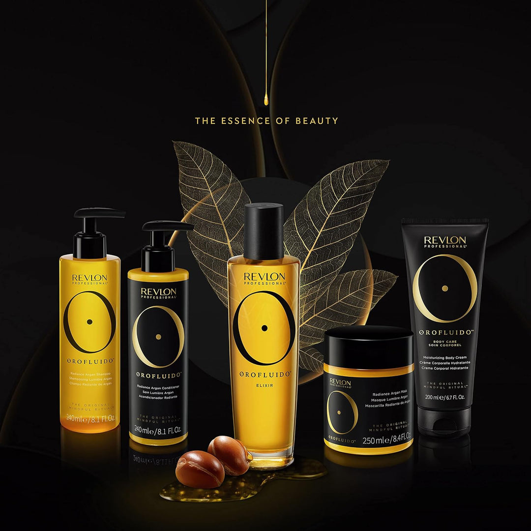OROFLUIDO PRECIOUS ARGAN OIL ELIXIR, Haaröl mit Arganöl, Leave-in Haarkur, Haarpflegeprodukt für sei