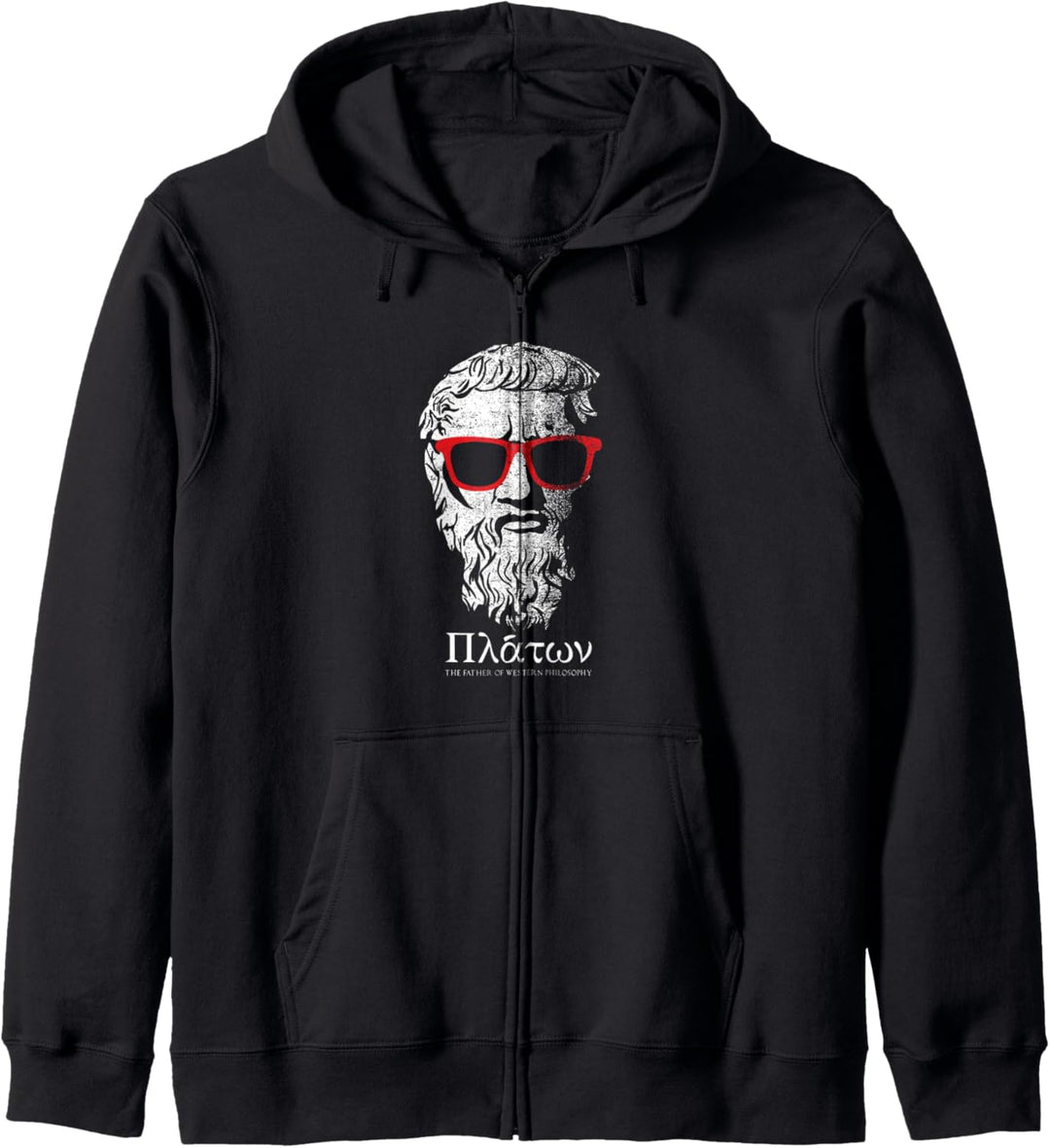 Platon Westliche Philosophie Kapuzenjacke