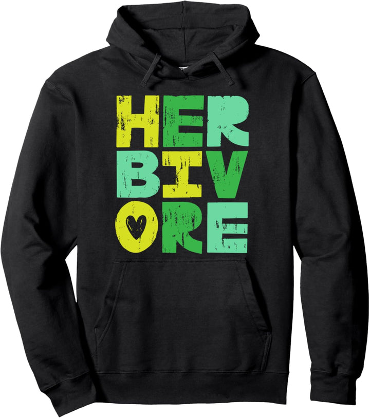 Herbivore Herz - Vegan Kleidung by The Dharma Store Pullover Hoodie