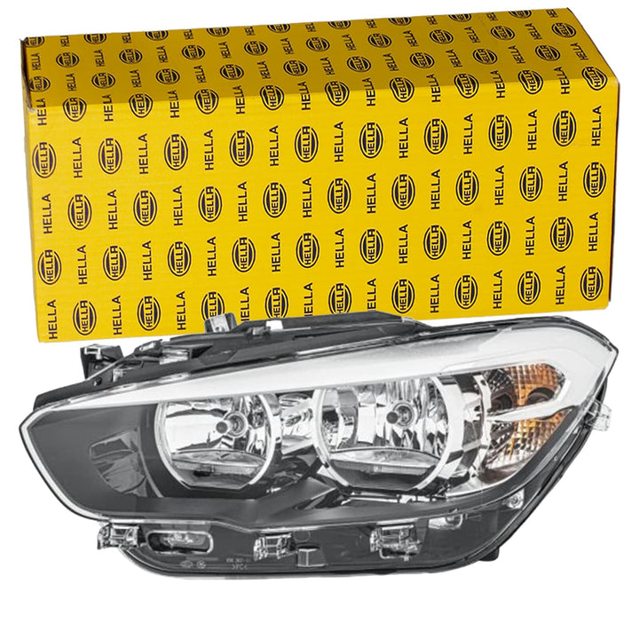 HELLA 1EG 011 919-411 Halogen-Hauptscheinwerfer - links - für u.a. BMW 1 (F20) Links (Fahrerseite),