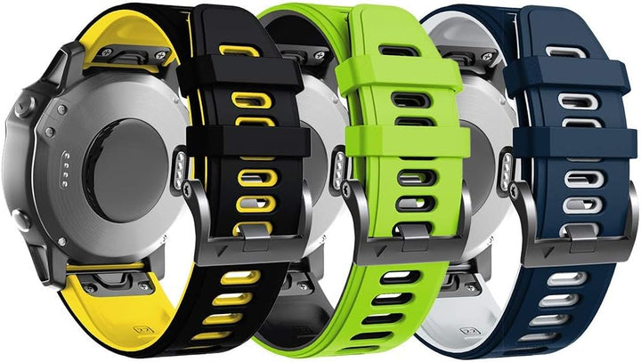 ANBEST Armband für Garmin Fenix 6 Pro/7 Pro/Epix 2/Fenix 8 47mm Armband, 22mm Quick Fit Armbänder fü