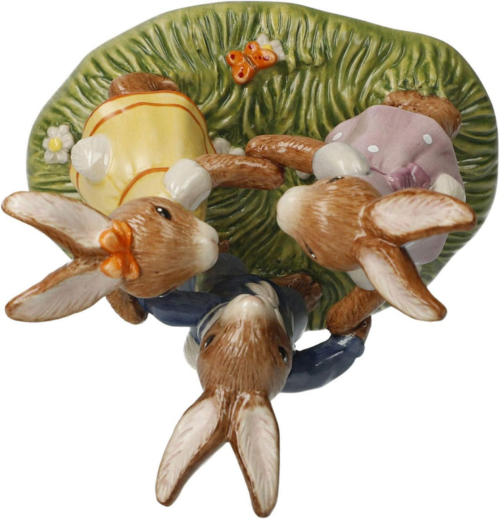 Goebel Ostern Osterhase, Porzellan, Mehrfarbig, 11.5x8.5x12.5 cm