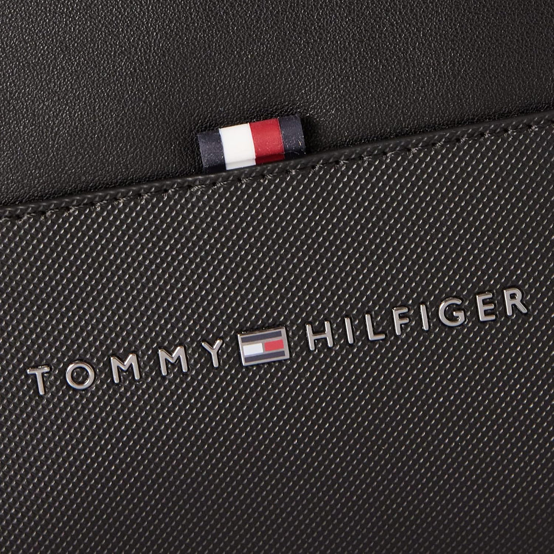 Tommy Hilfiger Herren Umhängetasche TH Essential Crossover Klein, Schwarz (Black), Einheitsgrösse