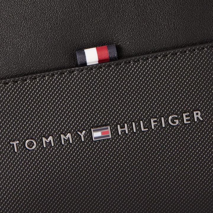 Tommy Hilfiger Herren Umhängetasche TH Essential Crossover Klein, Schwarz (Black), Einheitsgrösse