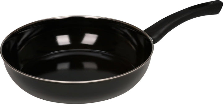 Riess, 0042-022, Gourmetpfanne 24, CLASSIC - SCHWARZEMAILLE, Durchmesser 24 cm, Höhe 5.6 cm, Inhalt